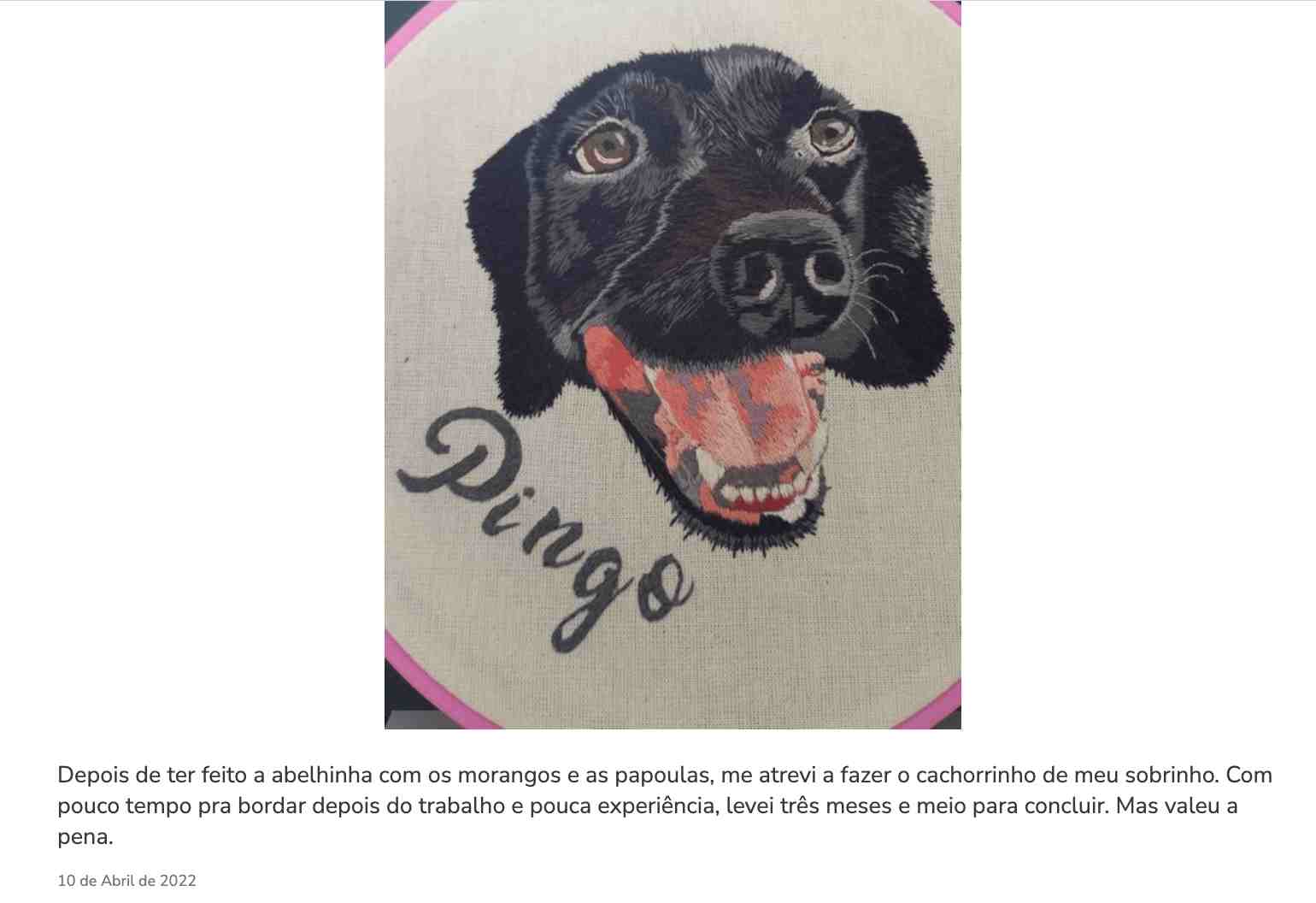 Logo bordado livre